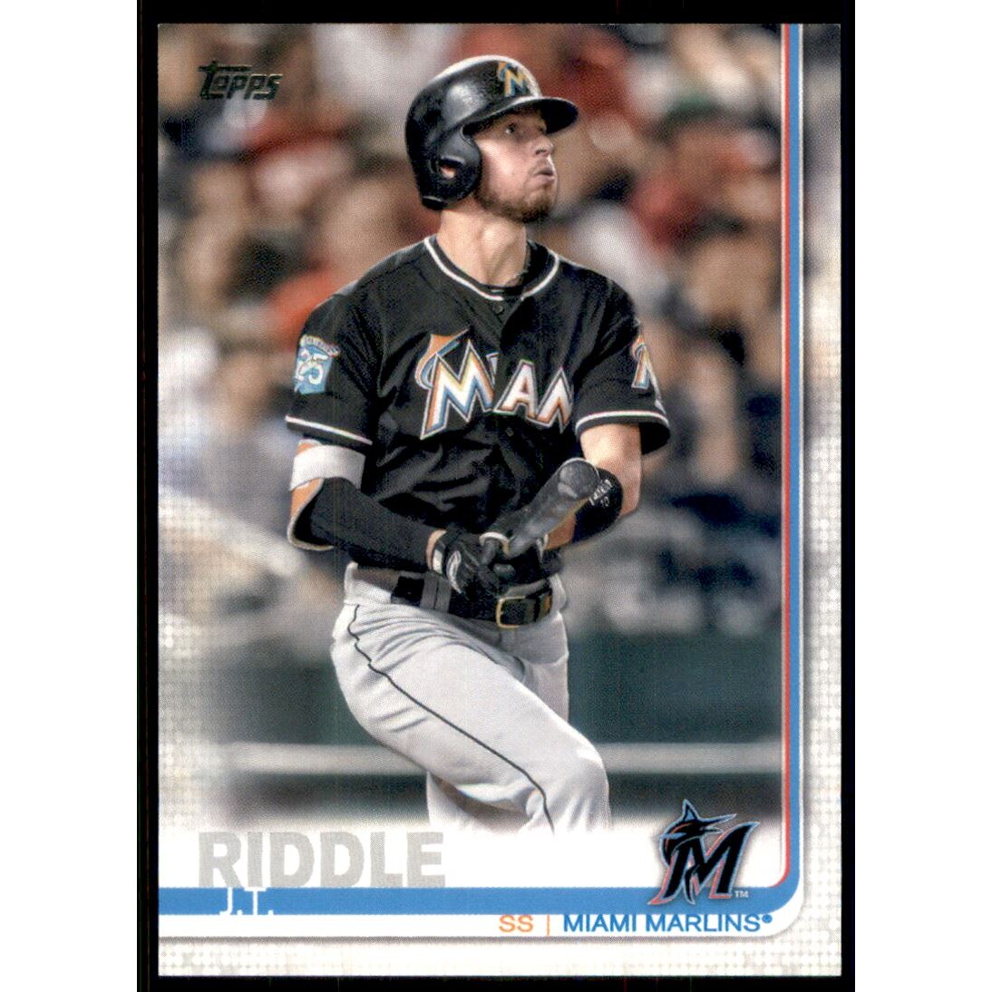 2019 Topps Advanced Stats #607 J.T. Riddle