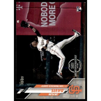 2020 Topps Factory Set 582 Montgomery Club #259 Jaylin Davis