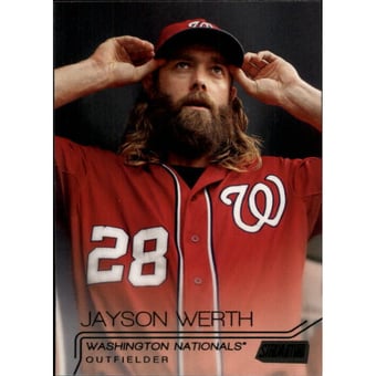 2015 Stadium Club Black #251 Jayson Werth