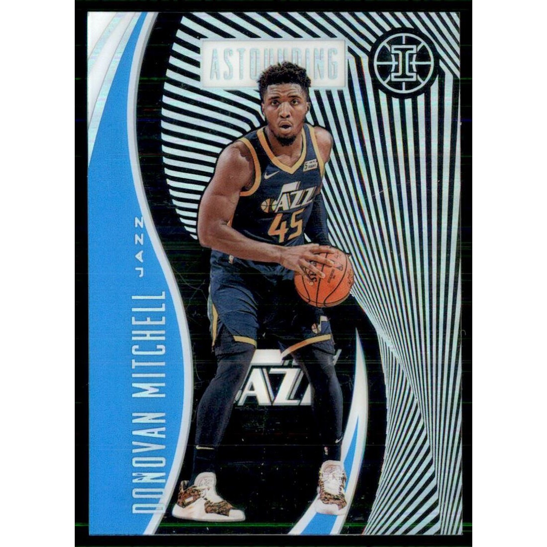 2019-20 Panini Illusions Astounding Sapphire #6 Donovan Mitchell