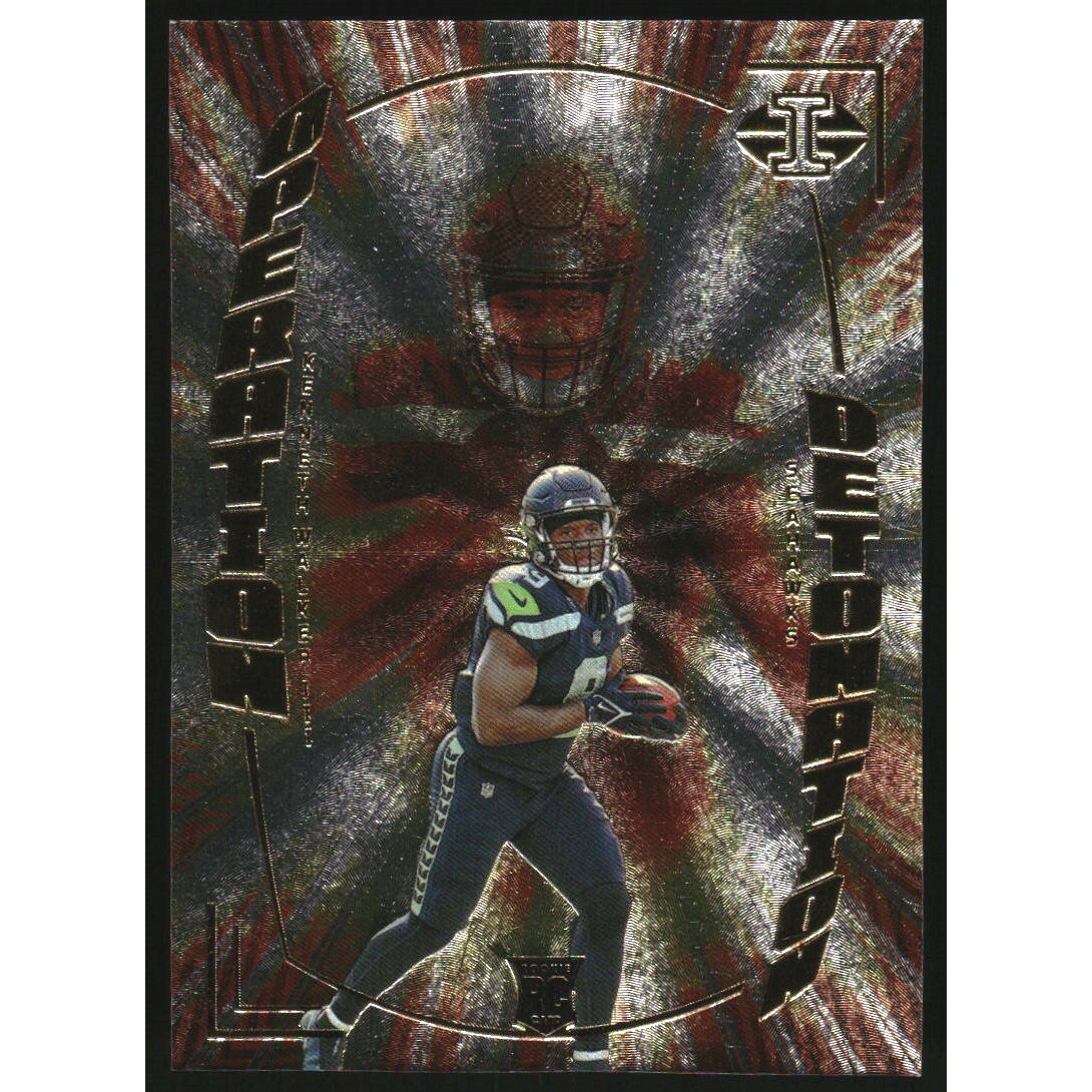 2022 Panini Illusions Operation Detonation #25 Kenneth Walker III