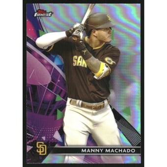 2021 Finest Refractors #31 Manny Machado