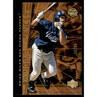 2004 Sweet Spot Wood #177 Brian Giles SF