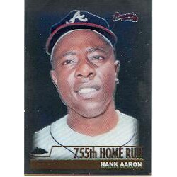 2000 Topps Chrome #237E H.Aaron MM 755th HR