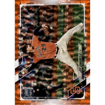 2021 Topps Orange Foil #382 Jeff Samardzija