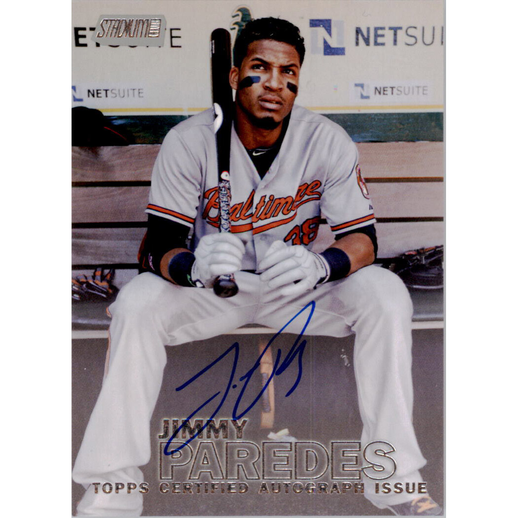 2016 Stadium Club Autographs #SCAJPS Jimmy Paredes