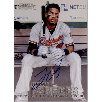 2016 Stadium Club Autographs #SCAJPS Jimmy Paredes