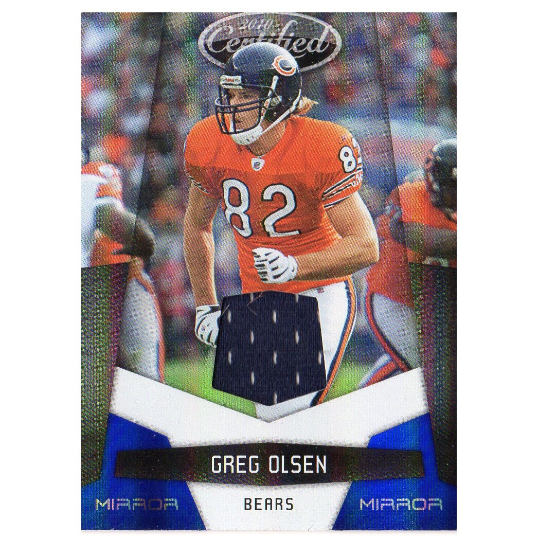 2010 Certified Mirror Blue Materials #25 Greg Olsen/100 2010 Certified Mirror Blue Materials #25 Greg Olsen/100