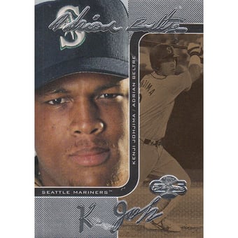 2006 Topps Co-Signers Changing Faces Silver Gold #46C Adrian Beltre/Kenji Johjima