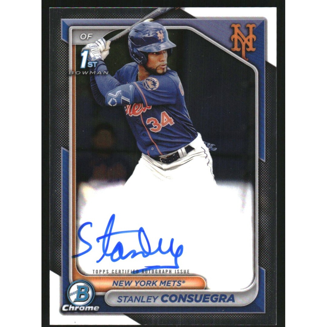 2024 Bowman Chrome Prospect Autographs #CPASC Stanley Consuegra