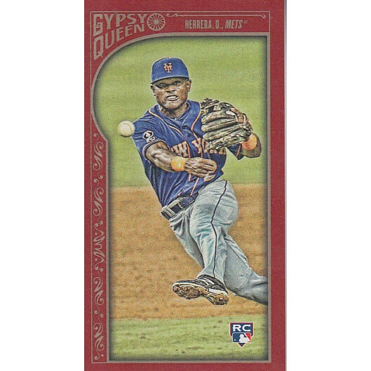 2015 Topps Gypsy Queen Mini Red #171 Dilson Herrera. rookie card picture