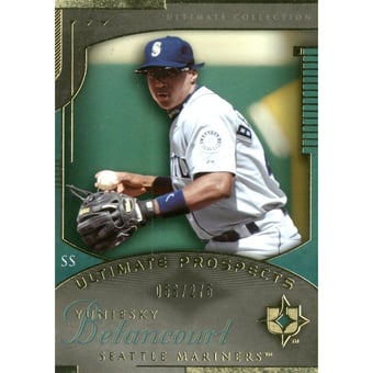2005 Ultimate Collection #212 Yuniesky Betancourt UP RC
