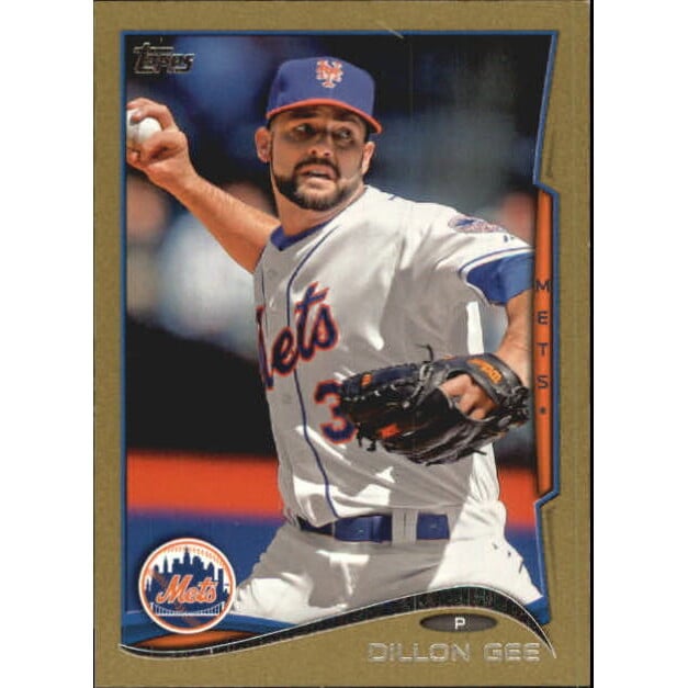 2014 Topps Mini Gold #432 Dillon Gee. rookie card picture