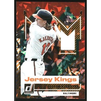 2025 Donruss Jersey Kings Orange Ice #22 Heston Kjerstad