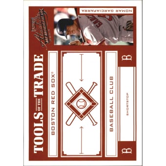 2004 Absolute Memorabilia Tools of the Trade Red Spectrum #TT110 Nomar Garciaparra A