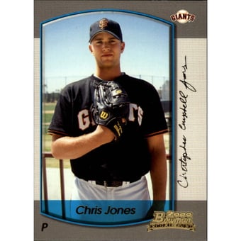 2000 Bowman Gold #227 Chris Jones
