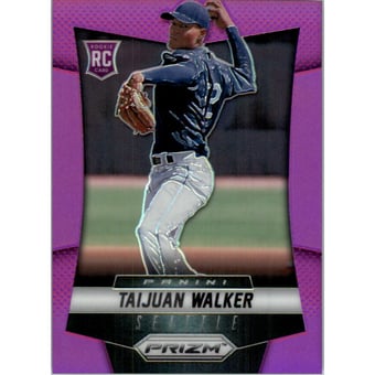 2014 Panini Prizm Prizms Purple #176 Taijuan Walker