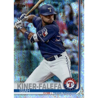 2019 Topps Factory Set Sparkle Foil #366 Isiah Kiner-Falefa