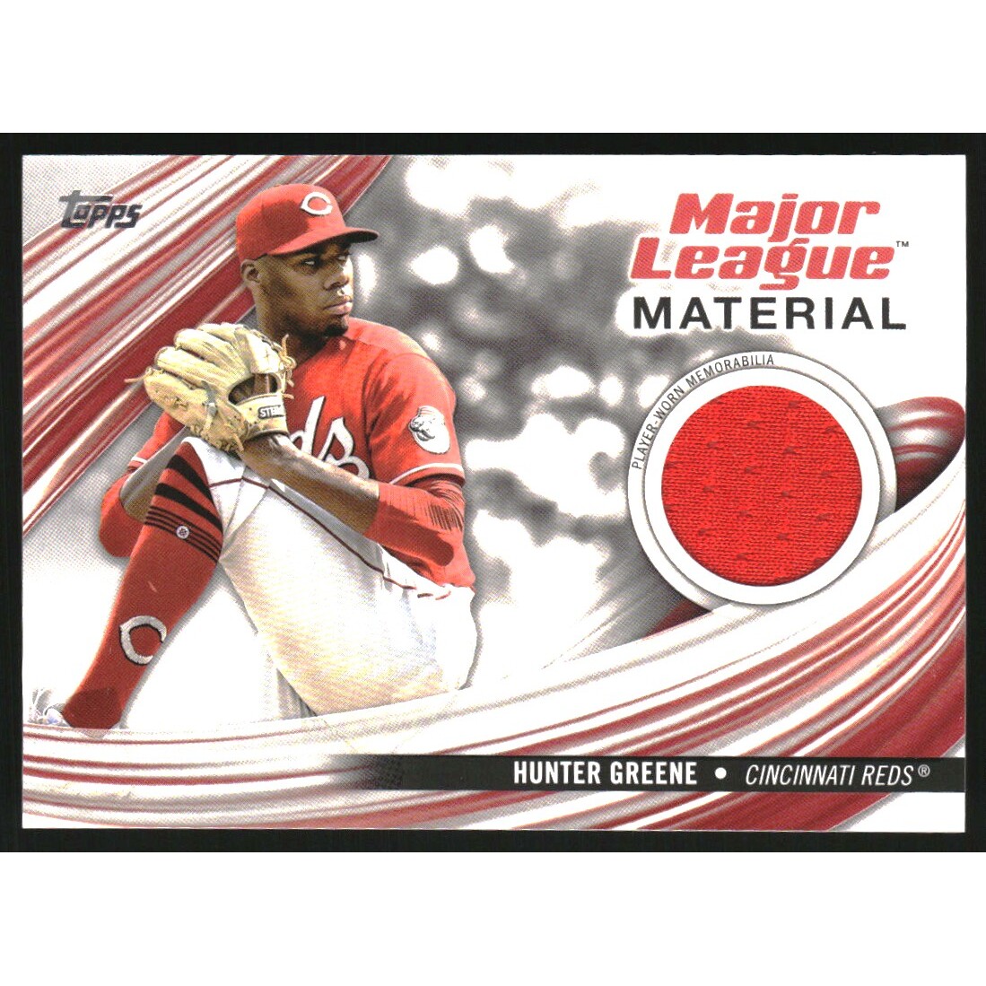 2023 Topps Major League Materials #MLMHG Hunter Greene S2