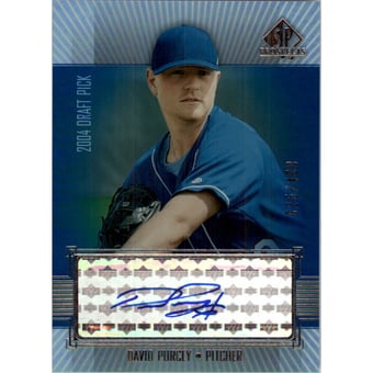 2004 SP Prospects #298 David Purcey AU/400 RC