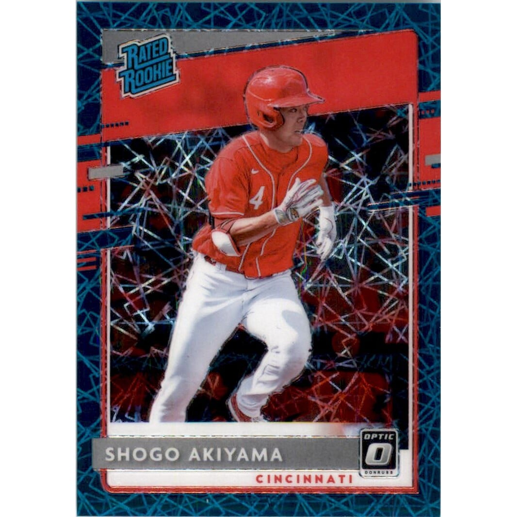 2020 Donruss Optic Teal Velocity #96 Shogo Akiyama RR