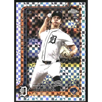 2025 Topps Chrome Update X-Fractors #USC48 Jackson Jobe