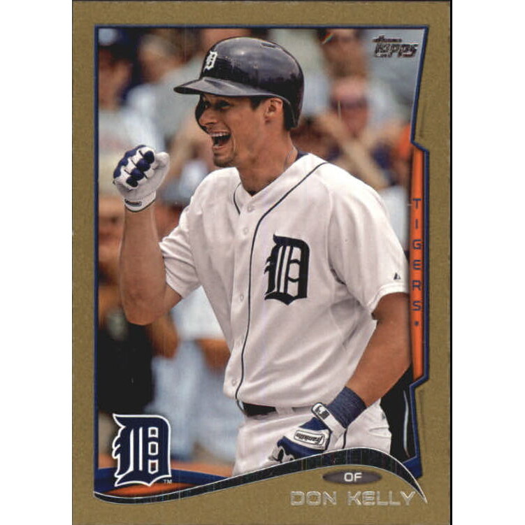 2014 Topps Mini Gold #268 Don Kelly. rookie card picture