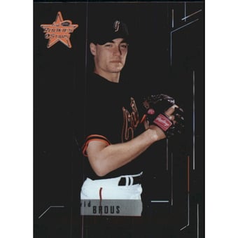 2001 Leaf Rookies and Stars Longevity #218 David Brous