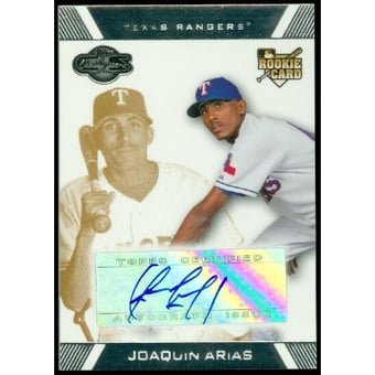 2007 Topps Co-Signers Bronze #103 Joaquin Arias AU