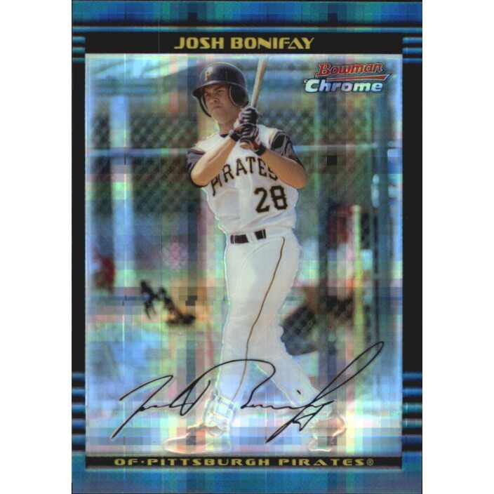 2002 Bowman Chrome X-Fractors #252 Josh Bonifay