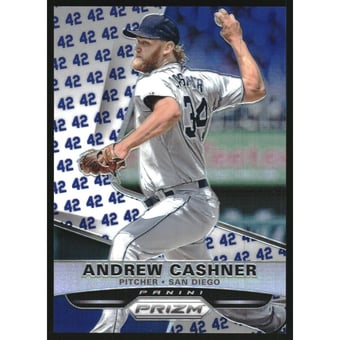 2015 Panini Prizm Prizms Jackie Robinson #24 Andrew Cashner