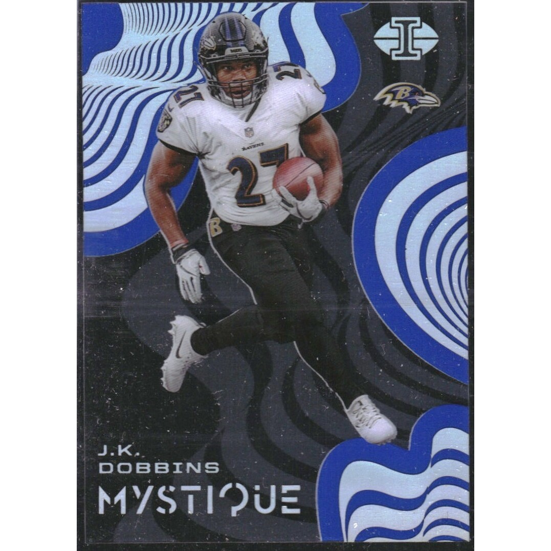 2020 Panini Illusions Mystique Sapphire #17 J.K. Dobbins