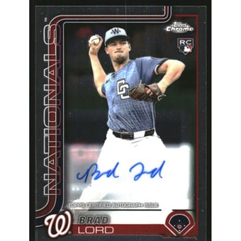 2025 Topps Chrome Update Autographs #ACBL Brad Lord