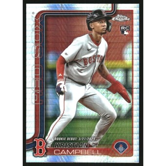 2025 Topps Chrome Update Prism Refractors #USC188 Kristian Campbell