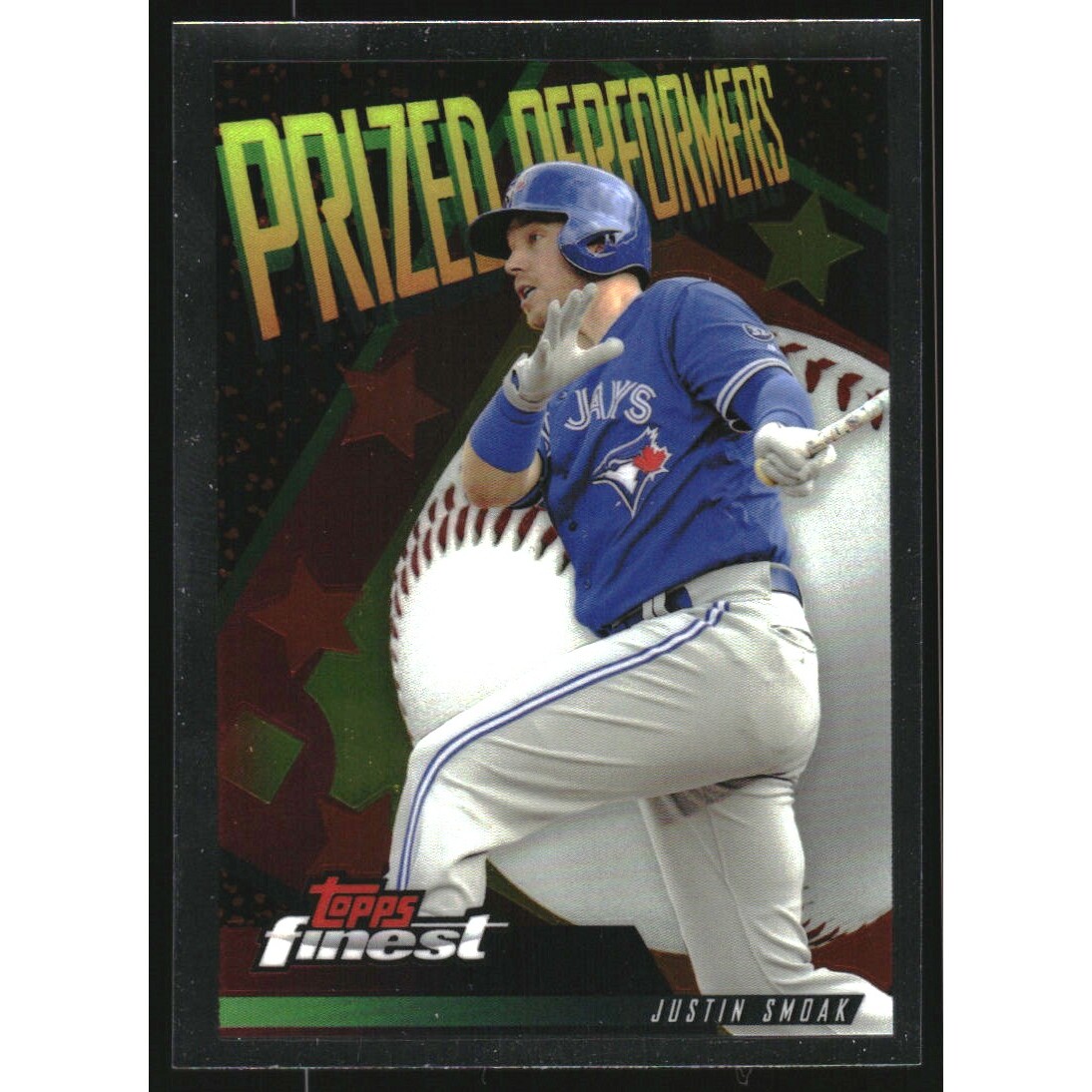 2019 Finest Prized Performers Gold Refractors #PPJS Justin Smoak