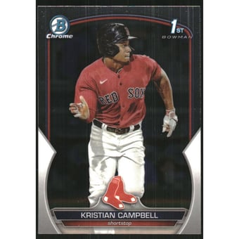 2023 Bowman Chrome Draft #BDC125 Kristian Campbell