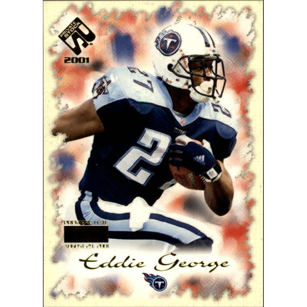2001 Private Stock Premiere Date #95 Eddie George