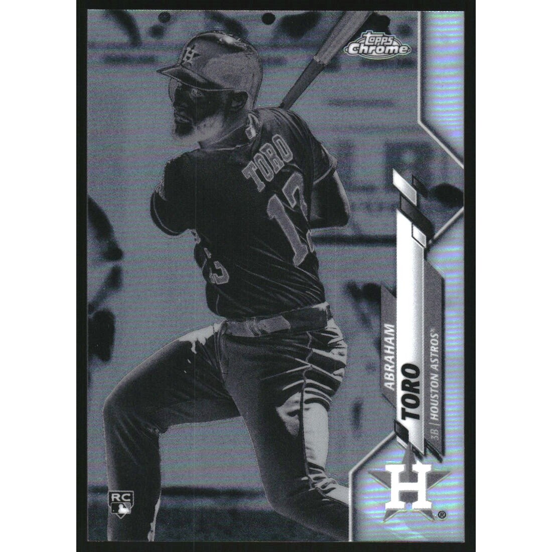 2020 Topps Chrome Negative Refractors #56 Abraham Toro. rookie card picture
