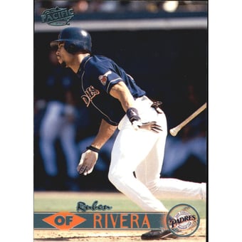 1999 Pacific Platinum Blue #374 Ruben Rivera