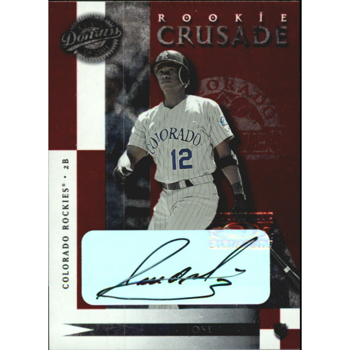 2001 Donruss Class of 2001 Crusade Autographs #C48 Jose Ortiz/200. rookie card picture
