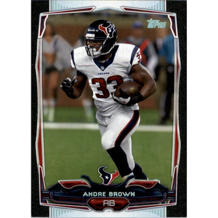 2014 Topps Black #188 Andre Brown. rookie card picture