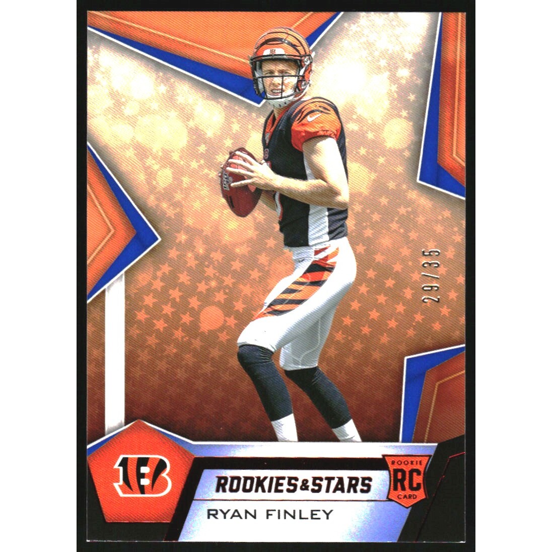 2019 Rookies and Stars Red and Blue #105 Ryan Finley