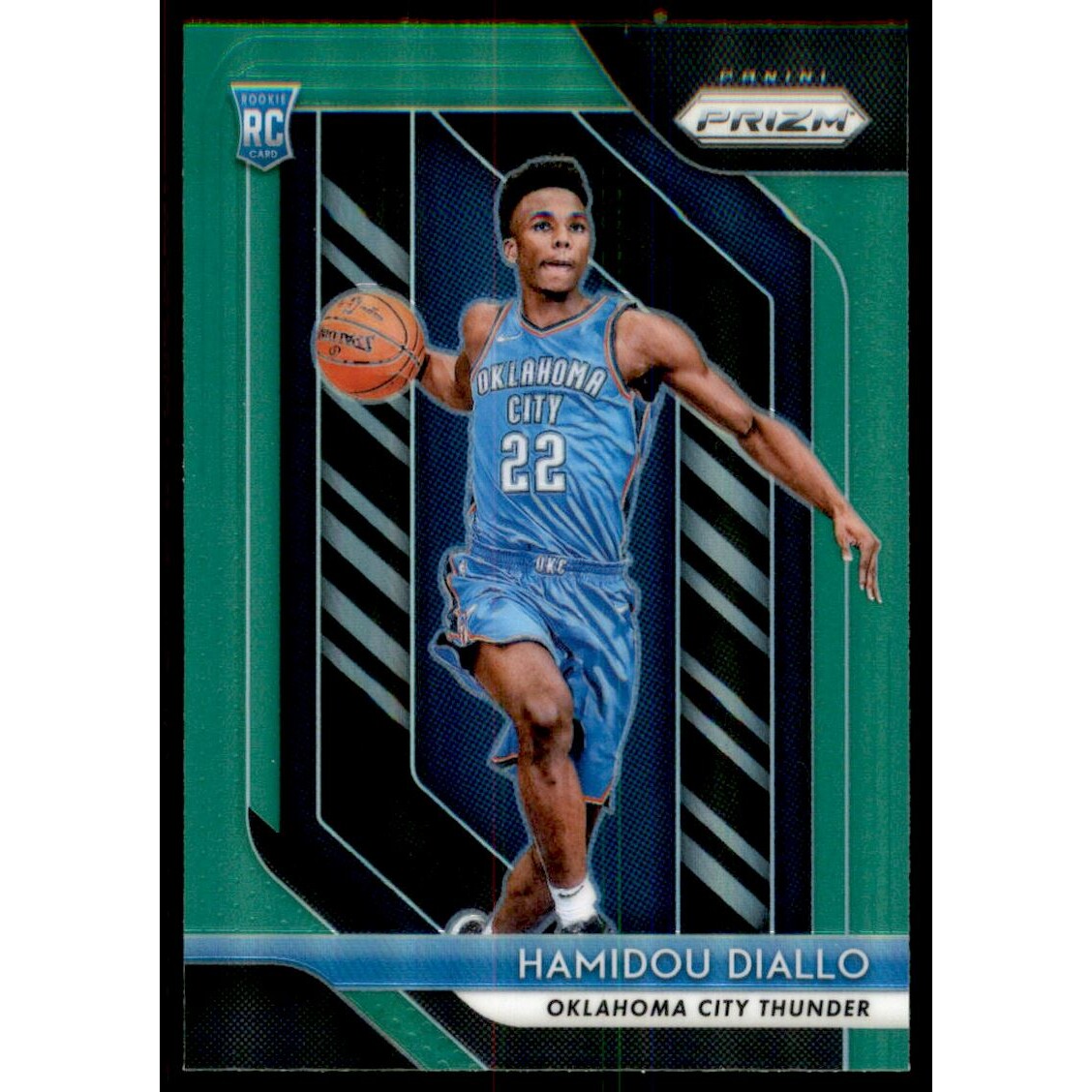 2018-19 Panini Prizm Prizms Green #9 Hamidou Diallo