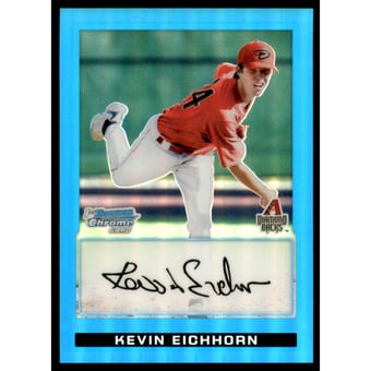 2009 Bowman Chrome Prospects Blue Refractors #BCP151 Kevin Eichhorn