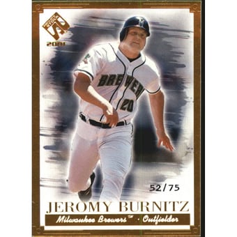 2001 Private Stock Gold Portraits #65 Jeromy Burnitz