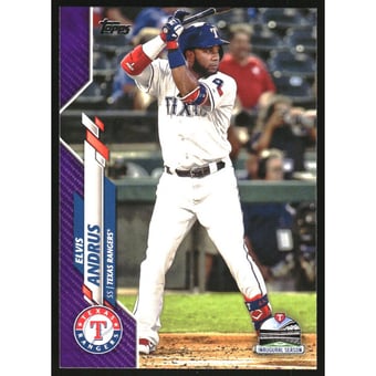 2020 Topps Meijer Purple #577 Elvis Andrus