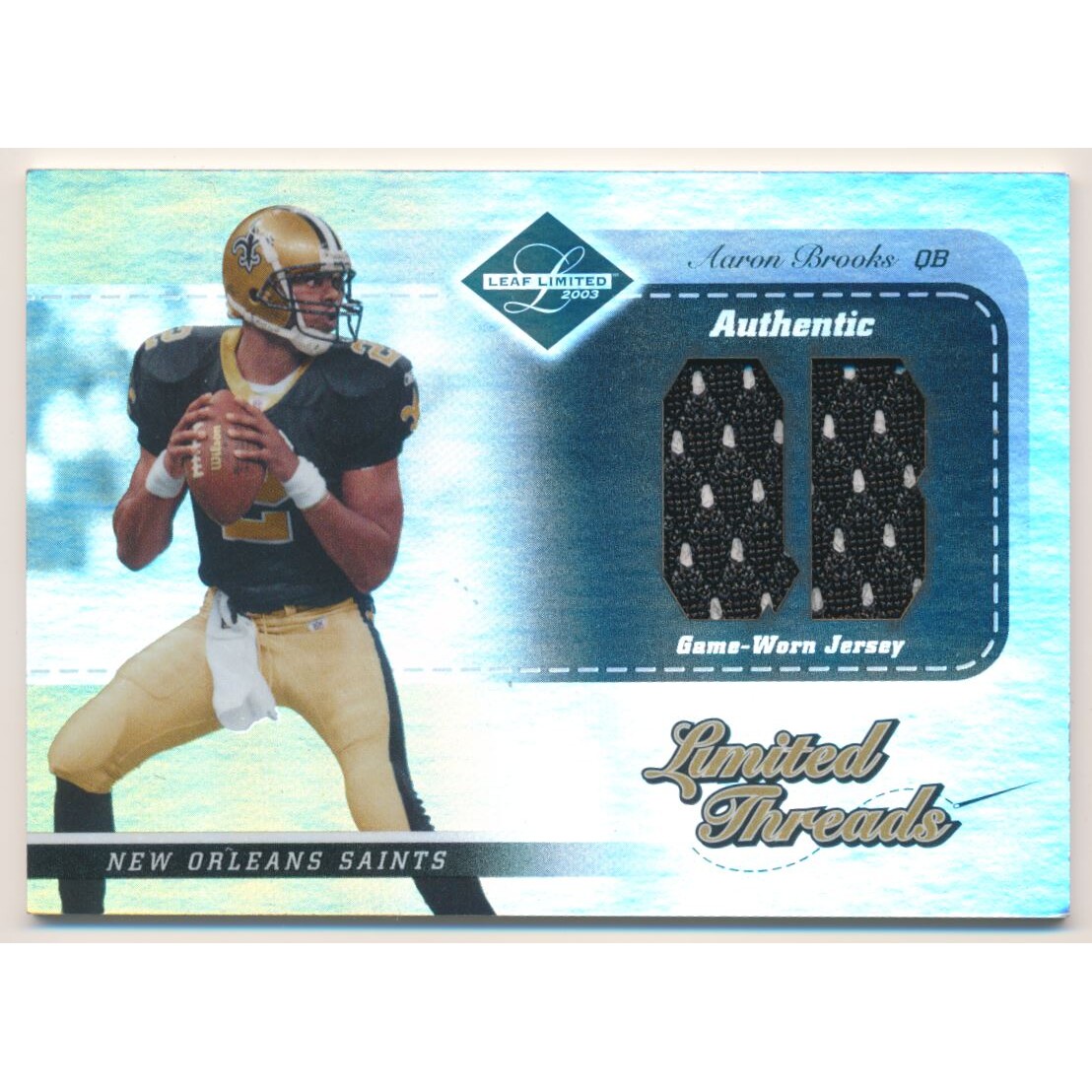 2003 Leaf Limited Threads Positions #LT1 Aaron Brooks