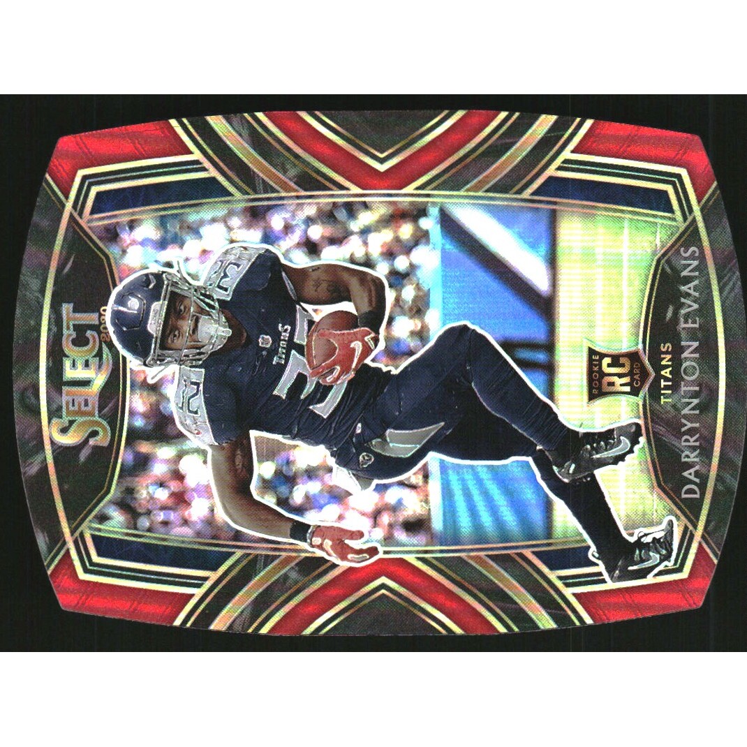 2020 Select Prizm Red Die Cut #278 Darrynton Evans