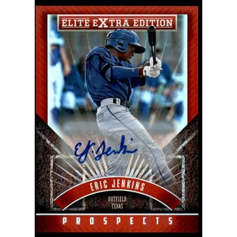 2015 Elite Extra Edition Prospect Autographs #46 Eric Jenkins