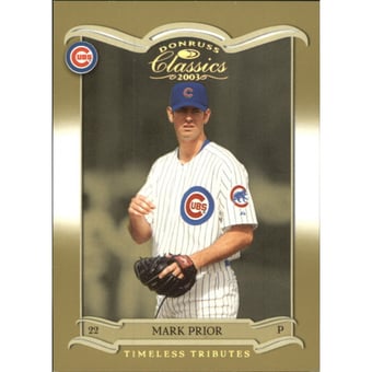 2003 Donruss Classics Timeless Tributes #45 Mark Prior